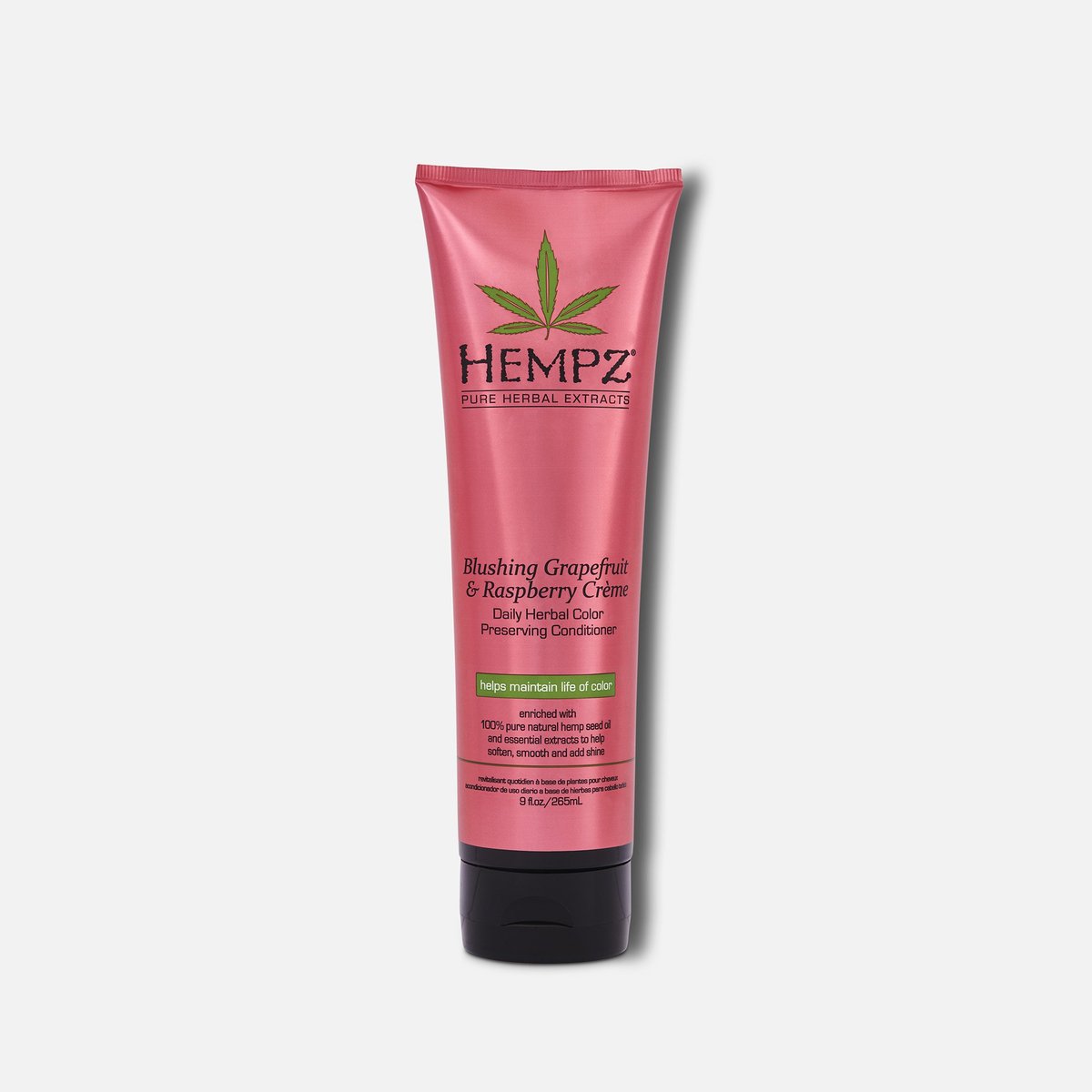 Hempz Herbal Hair Conditioner Blushing Grapefruit and Raspberry Cream for vibrant and healthy hair