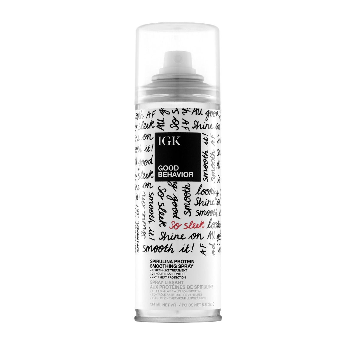 IGK Good Behavior Spirulina Protein Smoothing Spray