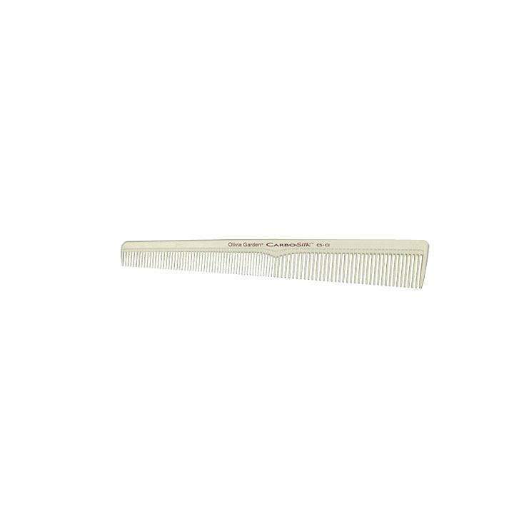 Olivia Garden Carbosilk Comb with fine teeth for smooth and gentle hair styling