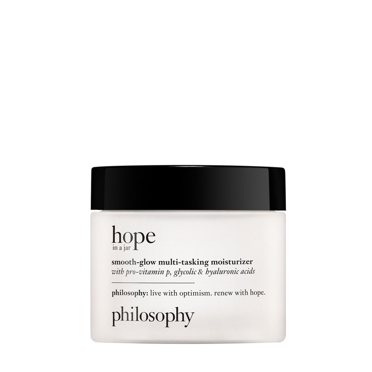 Philosophy Hope In A Jar moisturizer smooth-glow multi-tasking cream with pro-vitamin b and hyaluronic acids