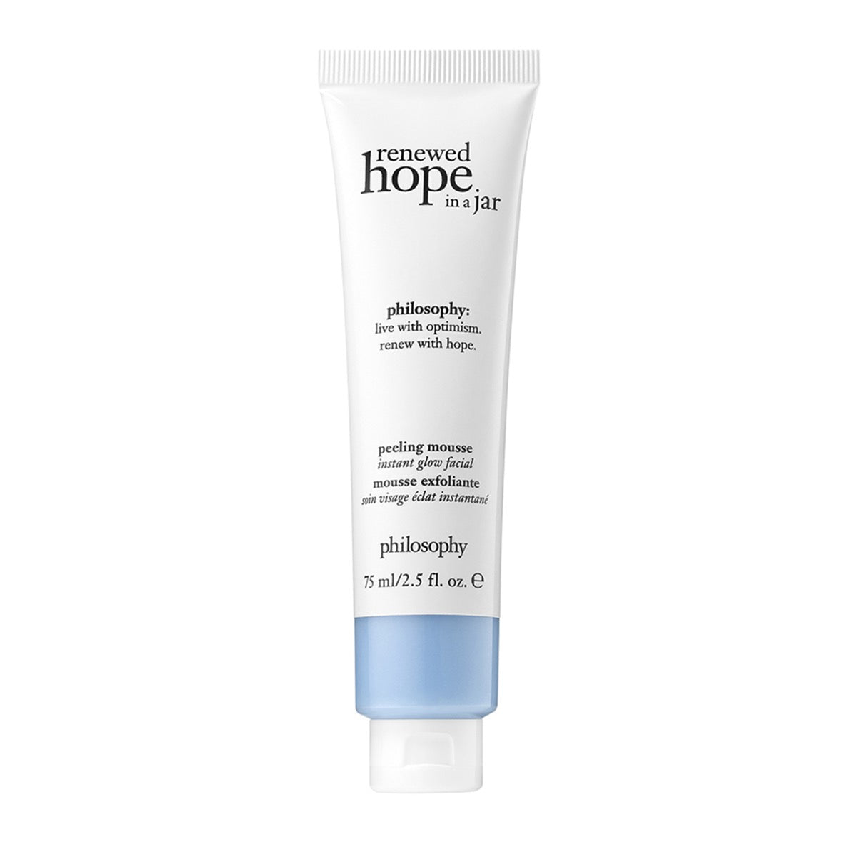 Philosophy Renewed Hope In A Jar peeling mousse tube for instant facial glow 75 ml
