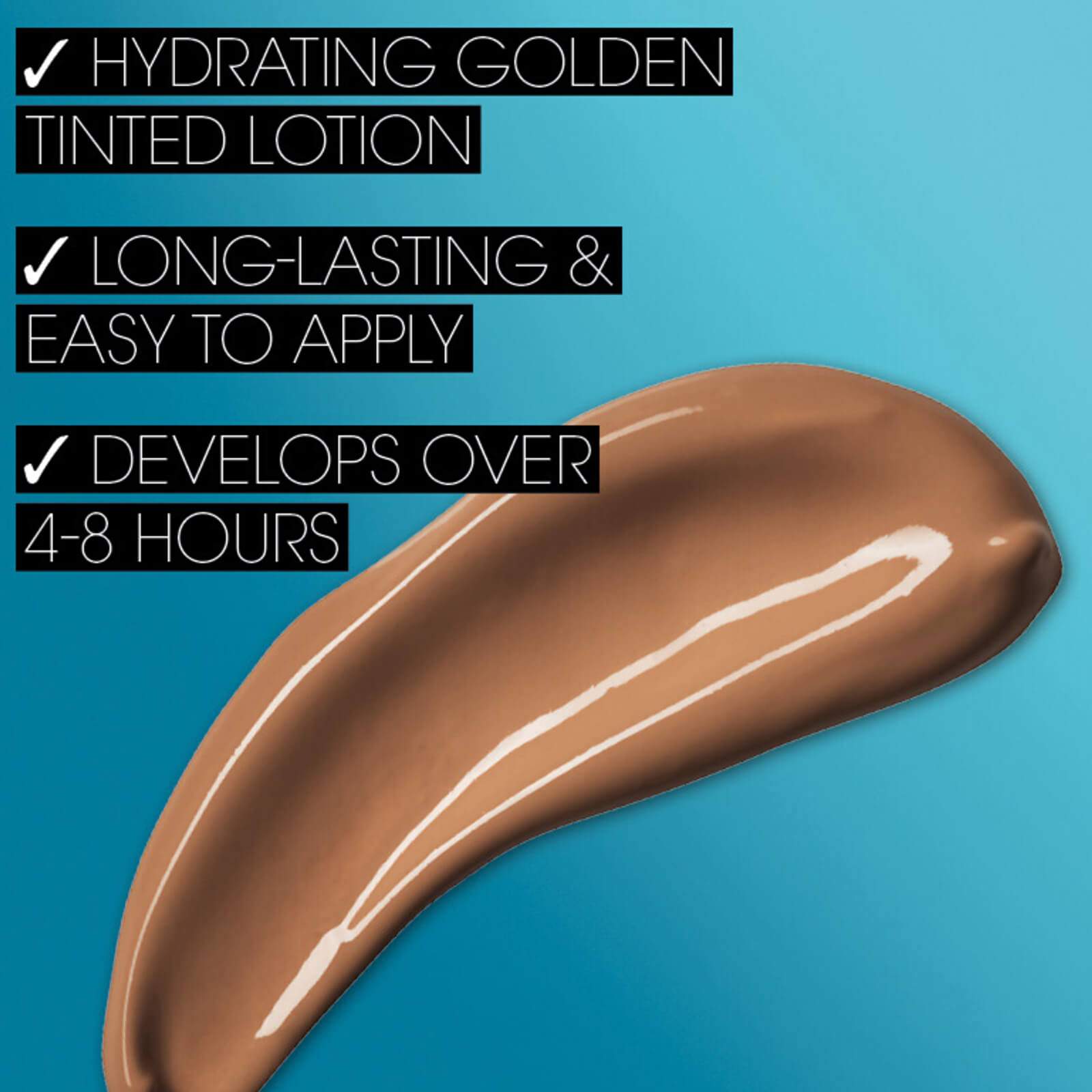 St. Tropez self tanning lotion hydrating golden tinted lotion with long-lasting and easy application