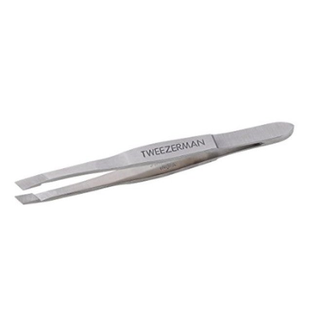 Tweezerman Slant Tip Tweezers with precision stainless steel for accurate hair removal
