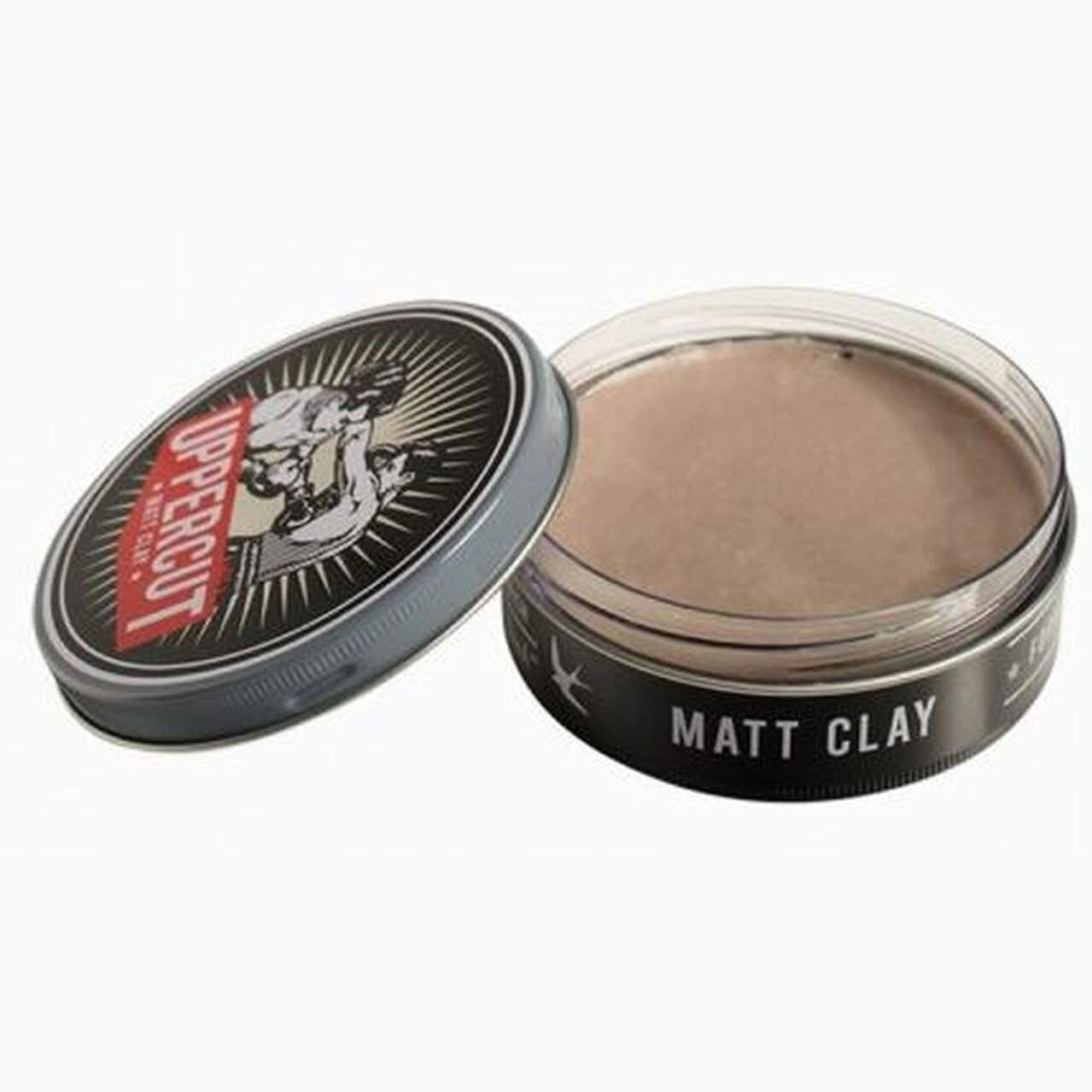 Uppercut Matt Clay Styling Product 2.1 oz-Uppercut Deluxe-Brand_Uppercut Deluxe,Collection_Hair,Hair_Men,Hair_Styling,Uppercut Deluxe_ Pomade's
