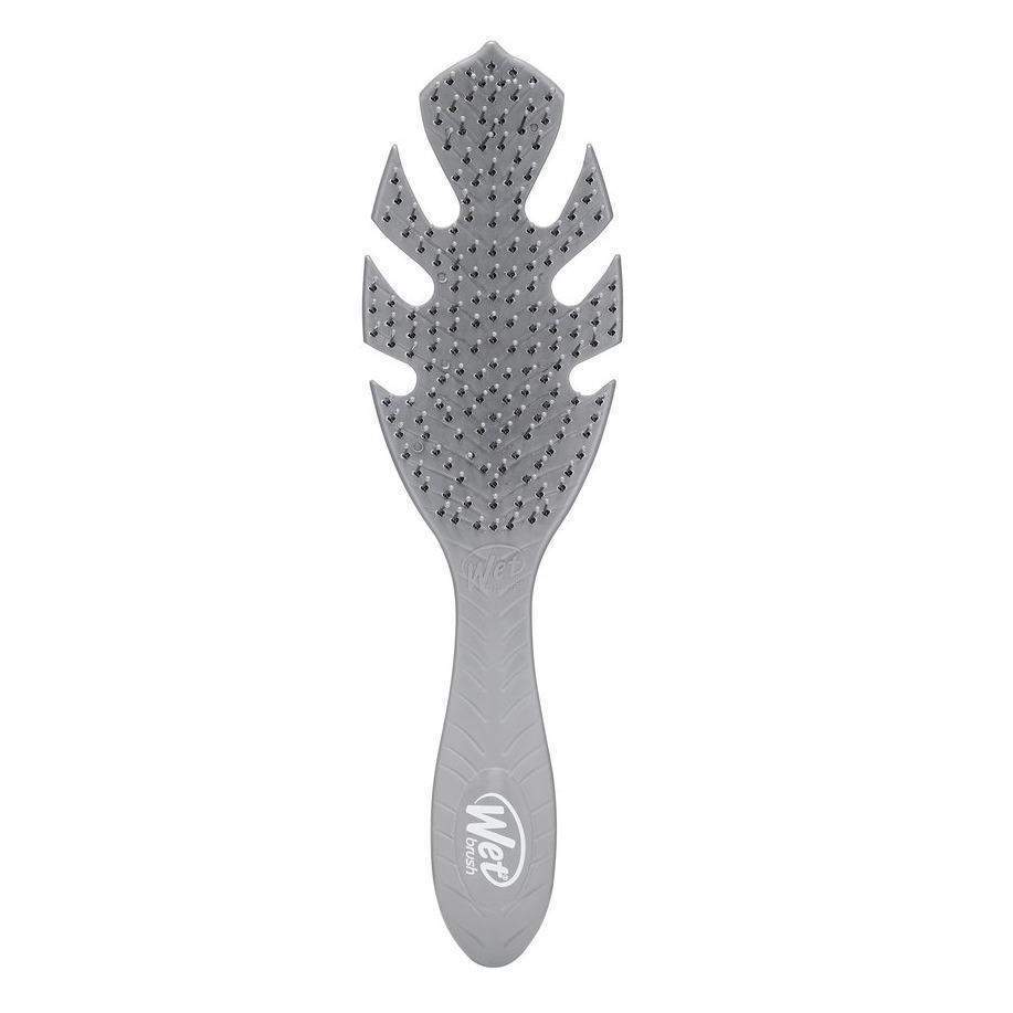 Wet Brush oil infused detangling brush in grey designed to gently eliminate knots and tangles