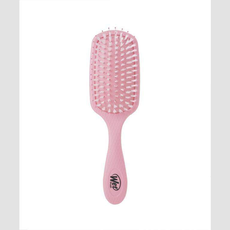 Wet Brush Pink Oil Infused Detangling Brush with Flexible Bristles for Smooth Hair