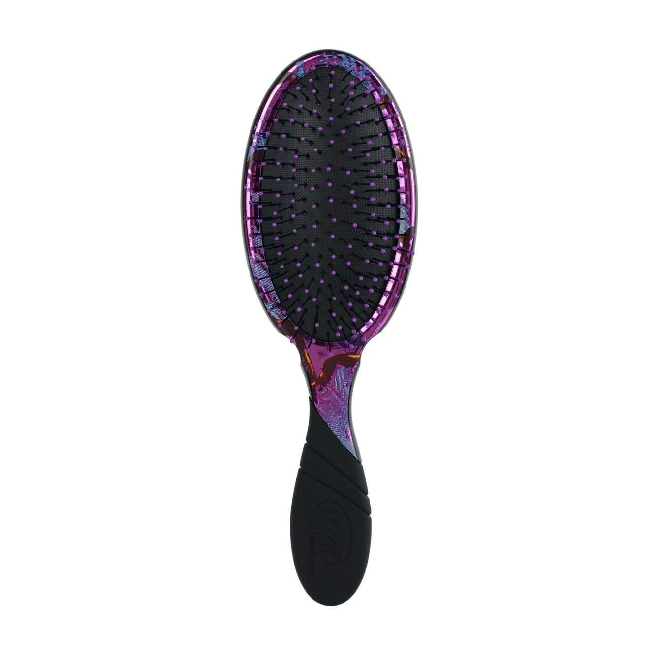 Wet Brush Pro Detangler Metamorphosis purple and black hairbrush with cushioned bristles and ergonomic handle