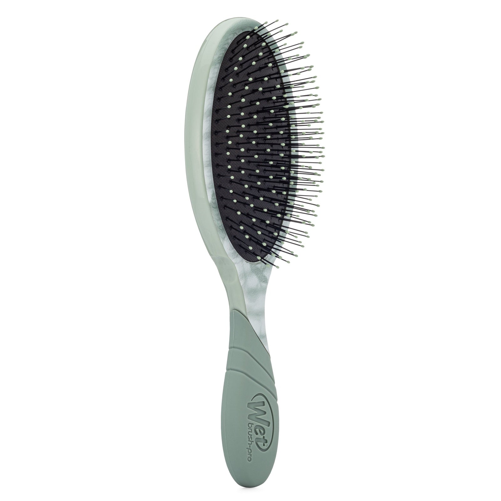 Wet Brush Pro Detangler Brush Floral Shadows with oval head and flexible bristles for gentle detangling