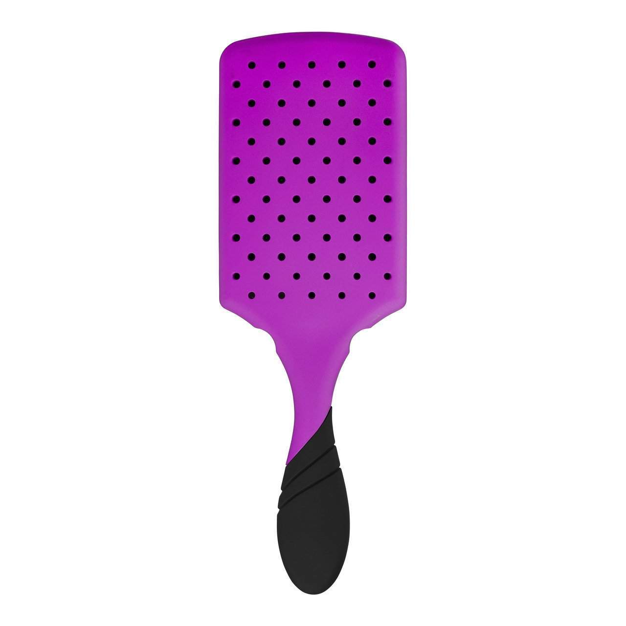 Wet Brush purple paddle brush for wet hair with ergonomic black handle and vented design