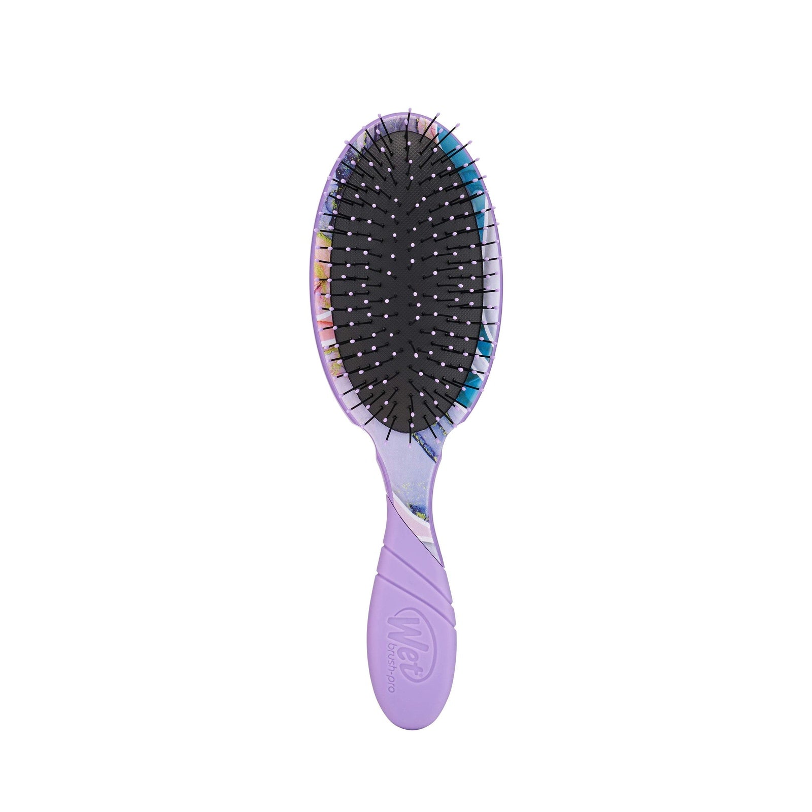 Wet Brush Zen Garden hair brush with purple handle and cushioned bristles for gentle detangling