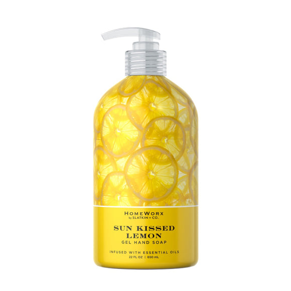 HomeWorx by Slatkin & Co. Sun Kissed Lemon Gel Hand Soap 22.0oz