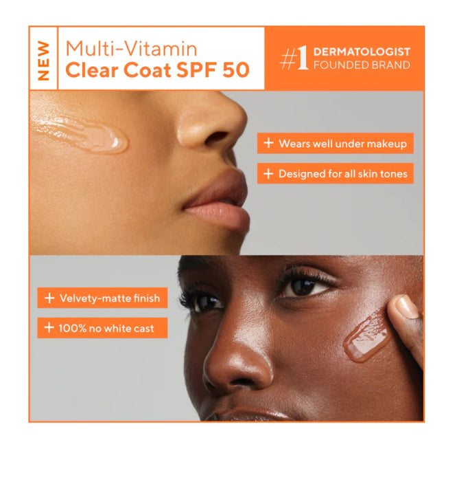 Murad Multi-Vitamin Clear Coat Broad Spectrum SPF 50 | PA++++ 1.7oz