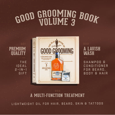 18.21 Man Made Book of Good Grooming Gift Set Volume 3