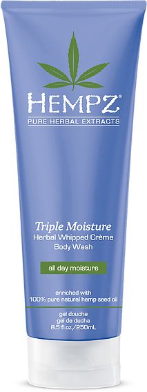 Hempz Herbal Whipped Crème Body Wash Triple Moisture Scent 8.5 fl.oz.