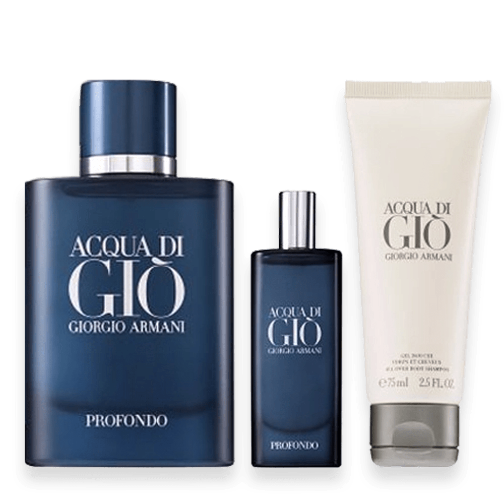  Giorgio Armani Acqua Di Gio Profondo Men EDP Spray 2.5 oz :  Beauty & Personal Care
