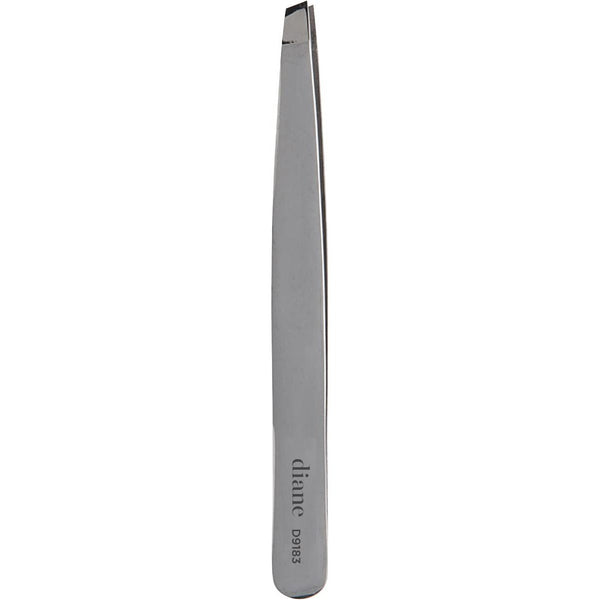 Diane D9183 4in. Slant Tip Tweezer Silver