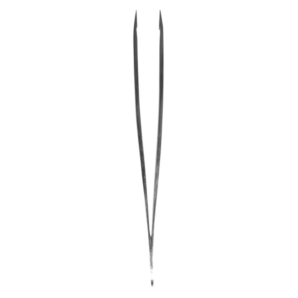 Diane D9183 4in. Slant Tip Tweezer Silver