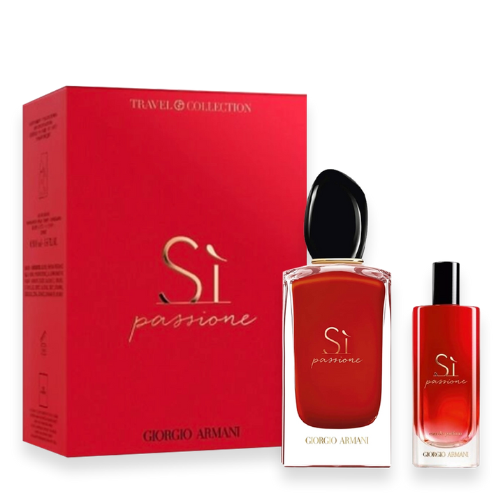 Armani Si Passione 3.4 oz. 2pc Travel Set