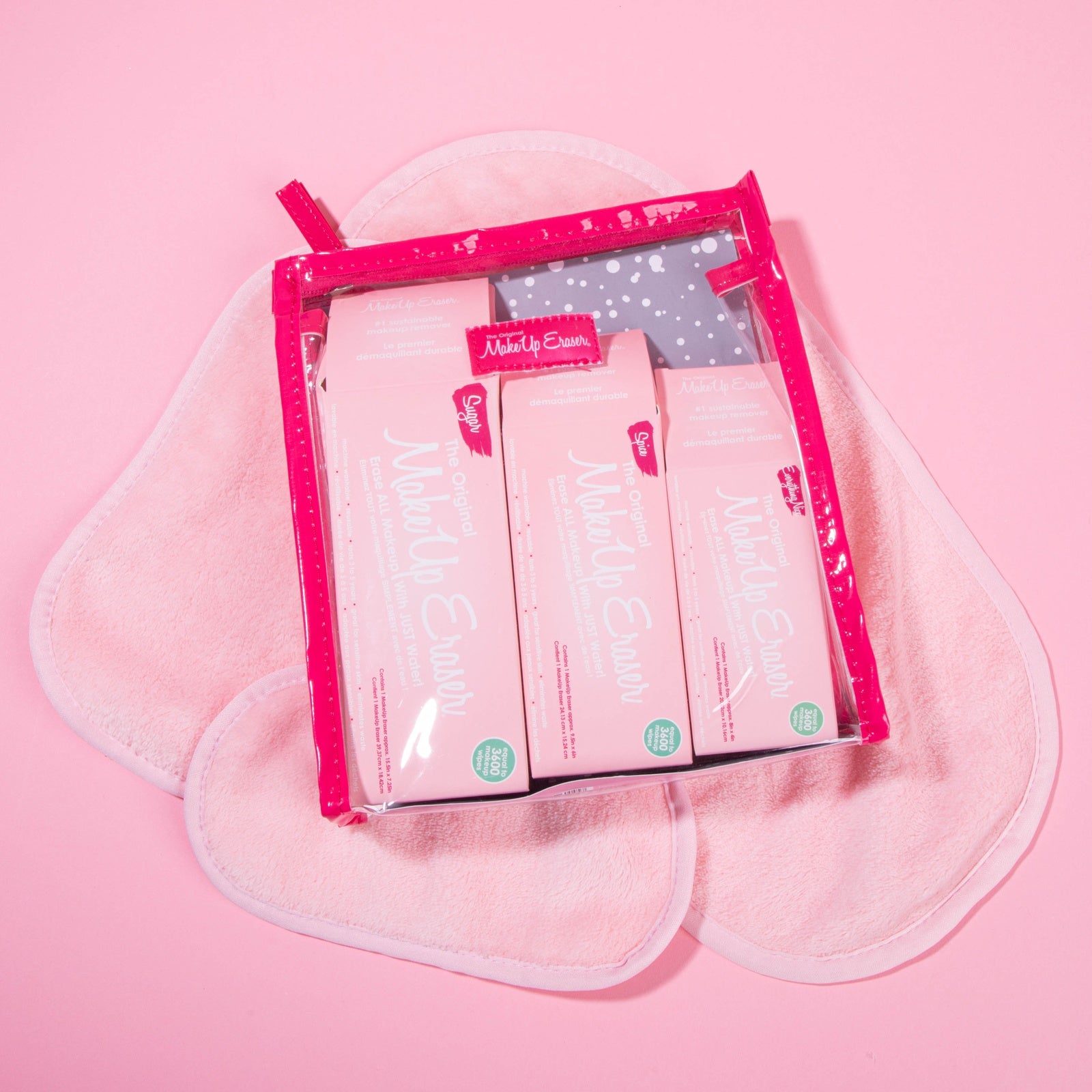 The Original Makeup Eraser Sugar, Spice, & Everything Nice 3pc Set