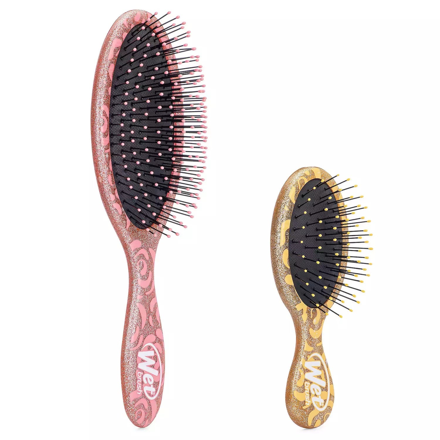 Wet Brush Original Detangler & Mini Detangler Hair Brush Set-Belle