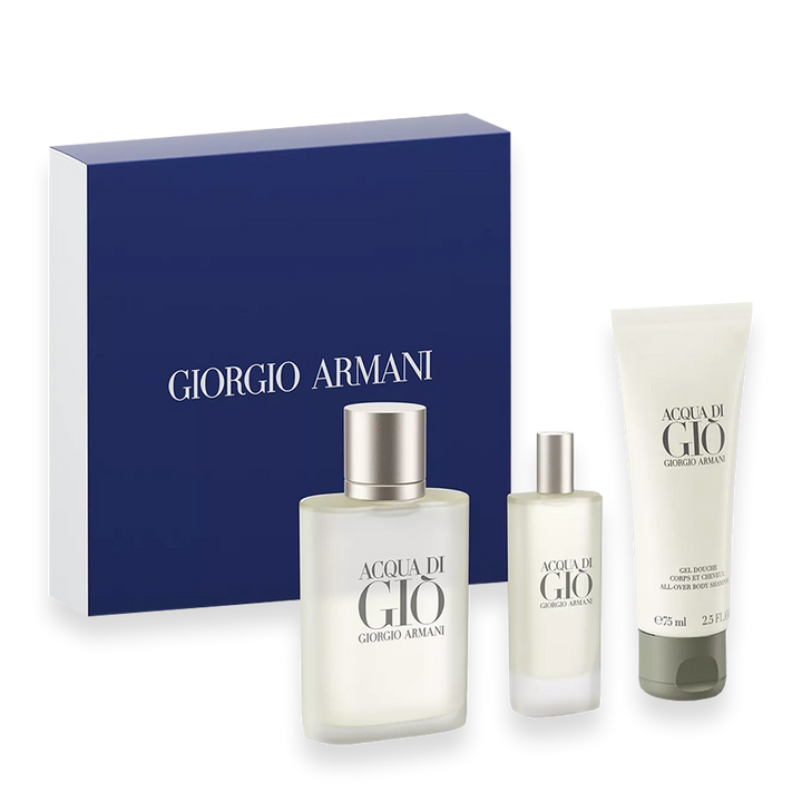 Armani Acqua Di Gio 3.4 oz. 3pc Gift Set