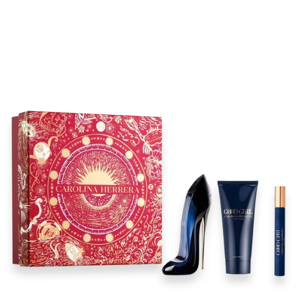 Carolina Herrera Good Girl 2.7oz Fragrance Gift Set 3pc Face and Body Shoppe