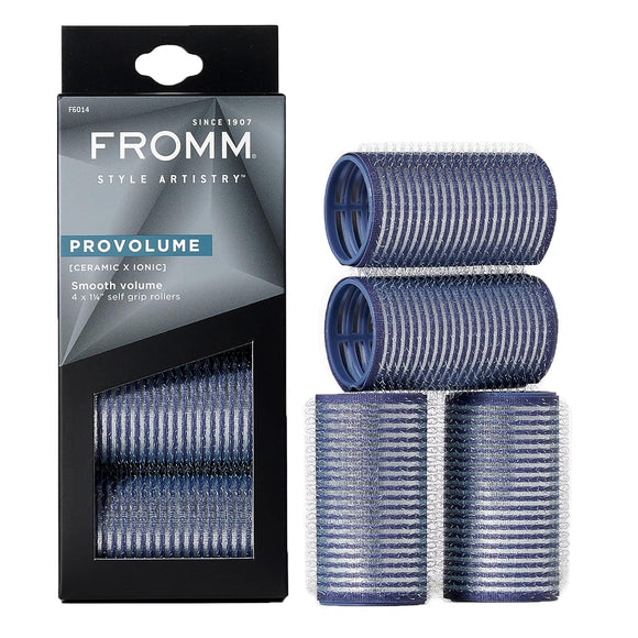 FROMM Ceramic Hair Rollers 1.25in- 4 Pack
