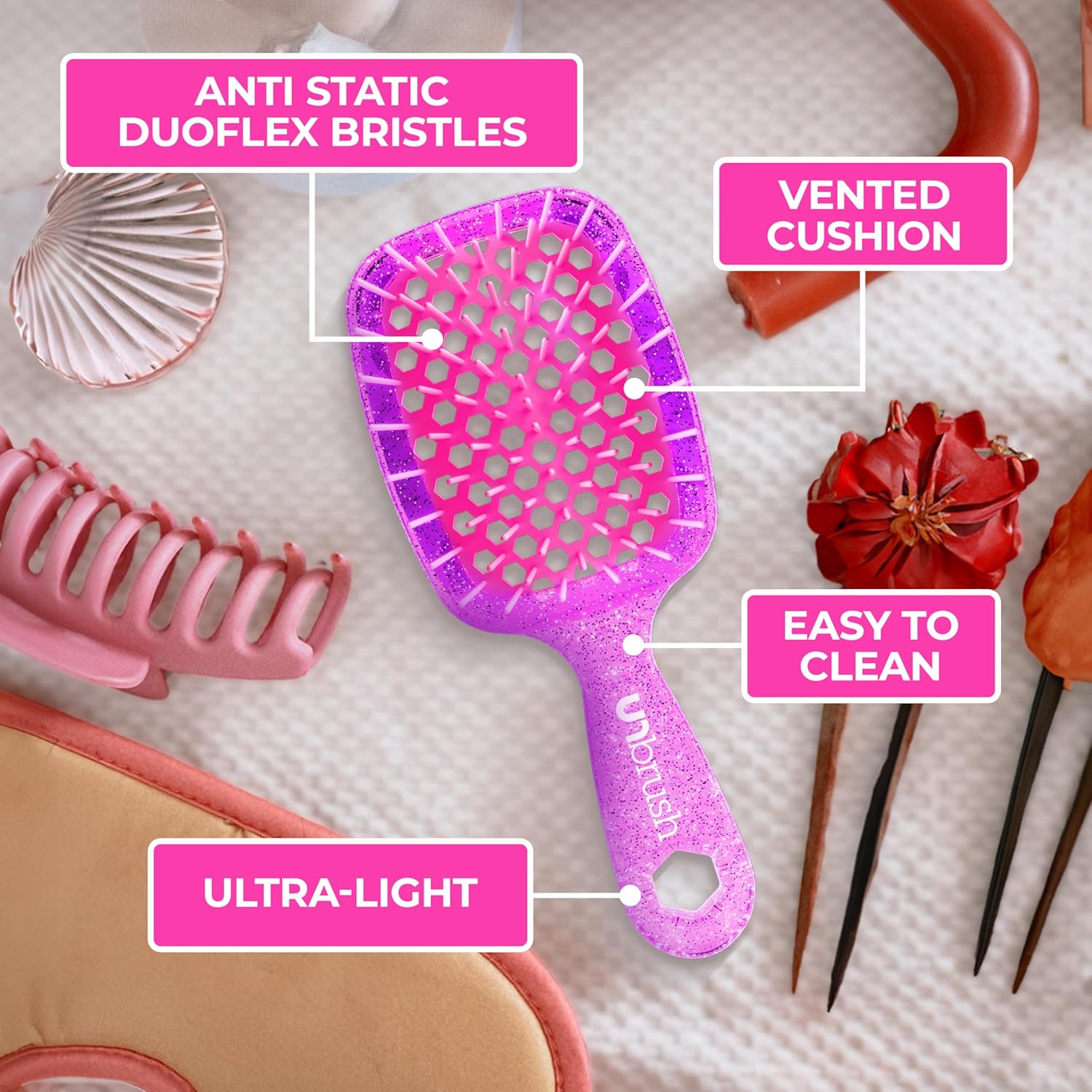 Unbrush Mini Detangling Hair Brush