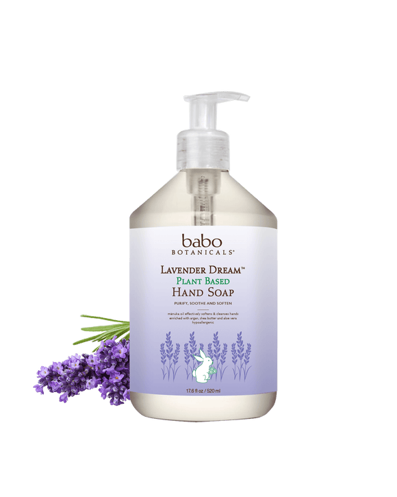 Babo Botanicals Lavender Dream Plant Based Hand Soap 17.0oz