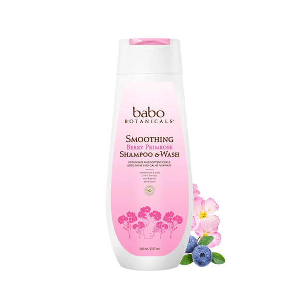 Babo Botanicals Smoothing Detangling Shampoo & Wash 8.0oz
