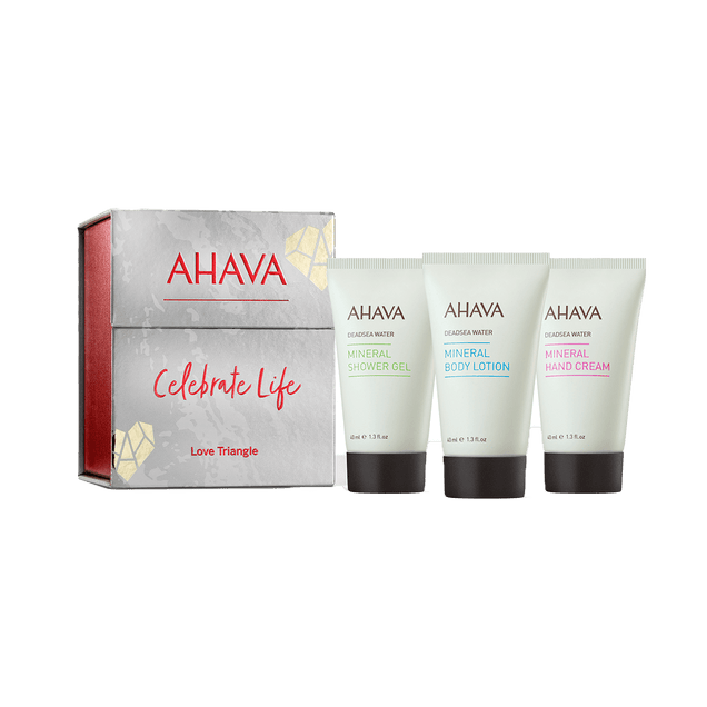 Ahava Celebrate Life Love Triangle Gift Set