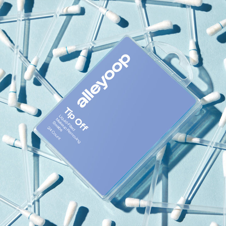 Alleyoop Tip Off Liquid-Filled Makeup Removing Swabs 24-Pack