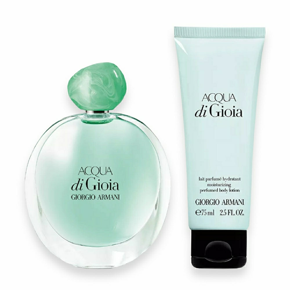 Armani Acqua Di Gioia 3.4 oz. 2pc Travel Set