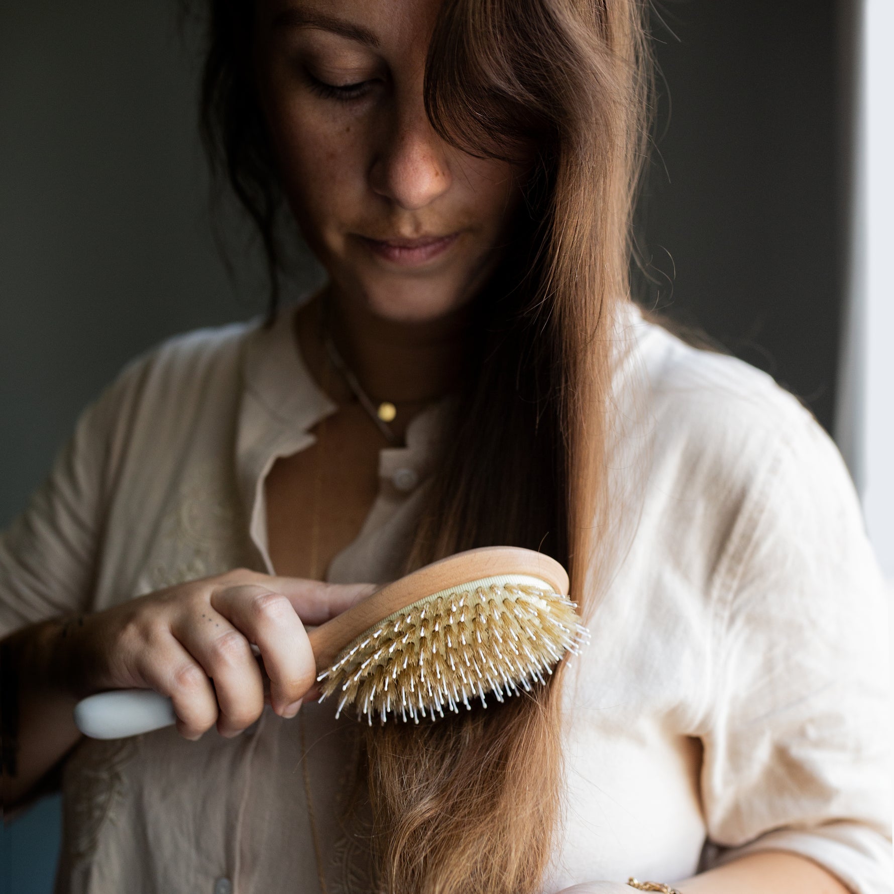 Bachca Large Detangling & Shine Hair Brush