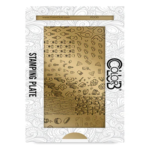 Color Club Nail Art Stamping Plate Metal Printing Stencil