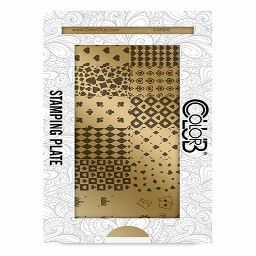 Color Club Nail Art Stamping Plate Metal Printing Stencil