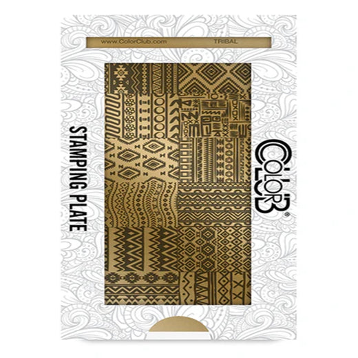 Color Club Nail Art Stamping Plate Metal Printing Stencil