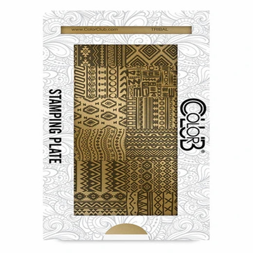Color Club Nail Art Stamping Plate Metal Printing Stencil