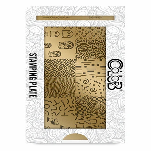 Color Club Nail Art Stamping Plate Metal Printing Stencil