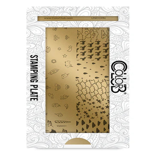 Color Club Nail Art Stamping Plate Metal Printing Stencil
