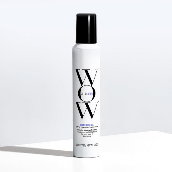 Color Wow Color Control Purple Toning + Styling Foam 6.8oz