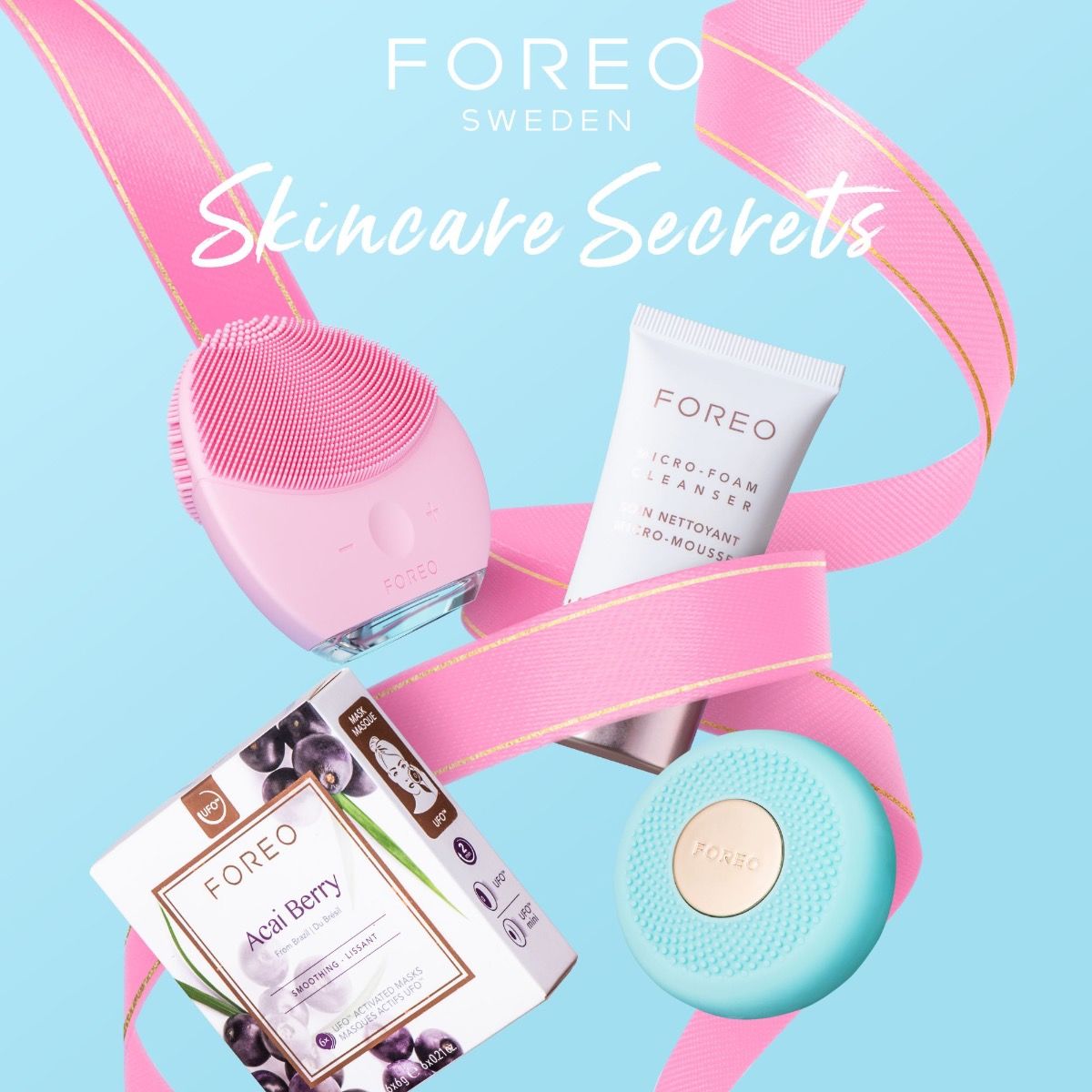 Foreo Skincare Secrets LUNA™ mini 2 + UFO™ mini 2