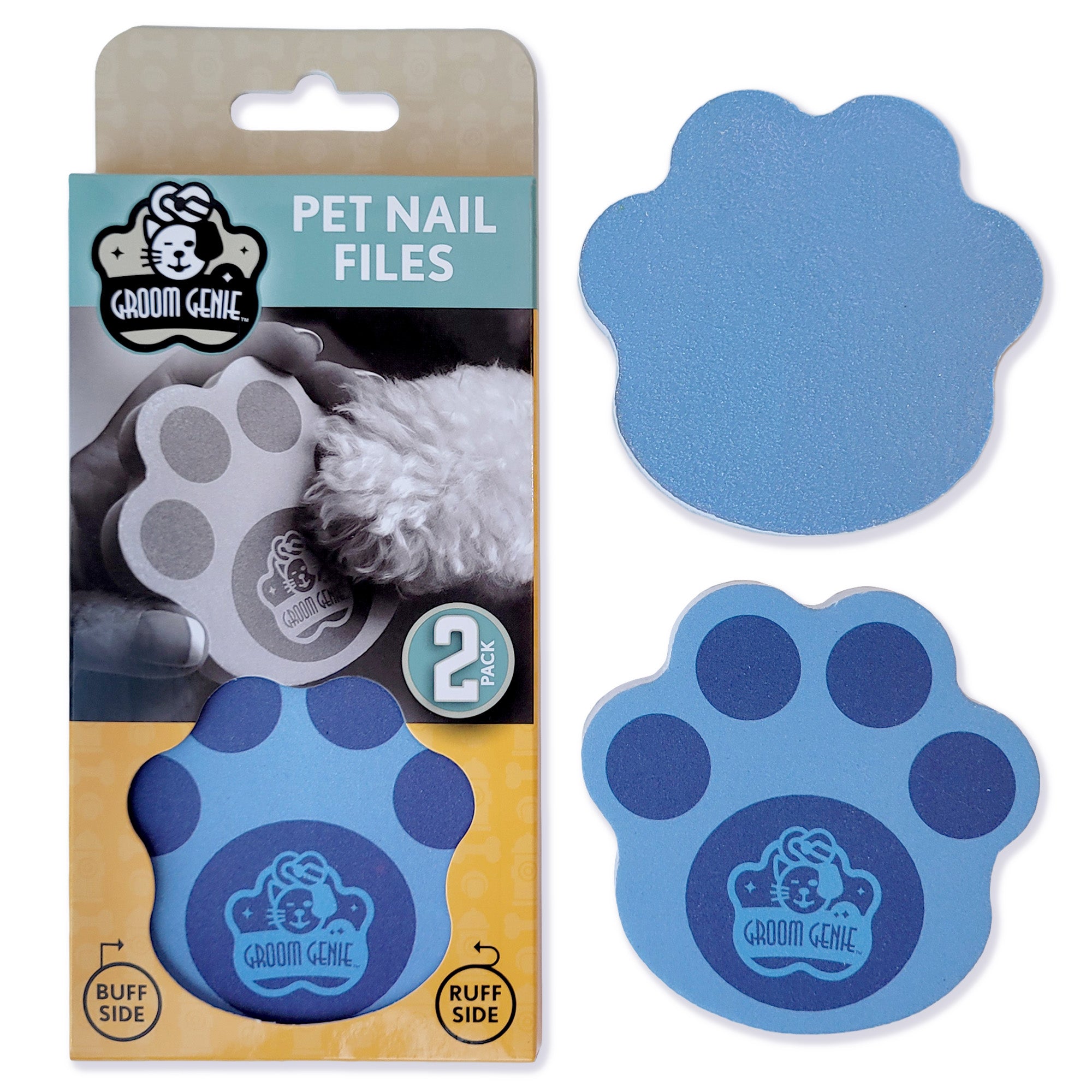 Groom Genie Pet Nail File- 2 Pack