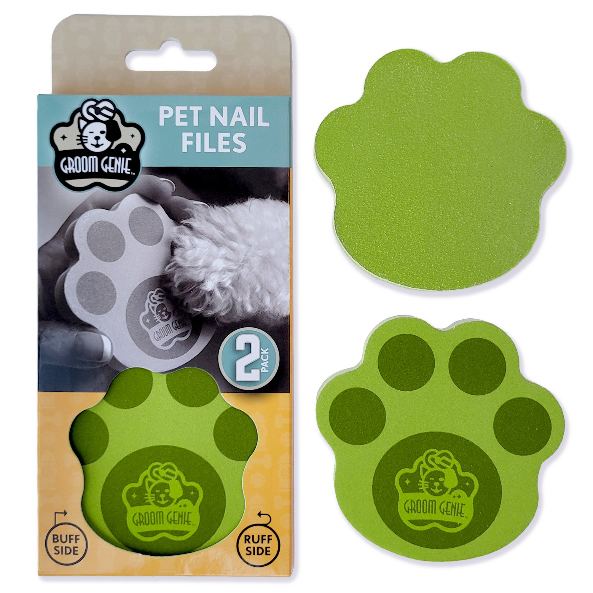 Groom Genie Pet Nail File- 2 Pack