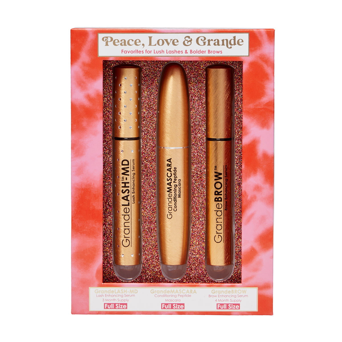 GrandeCosmetics Peace, Love & Grande Gift Set Trio