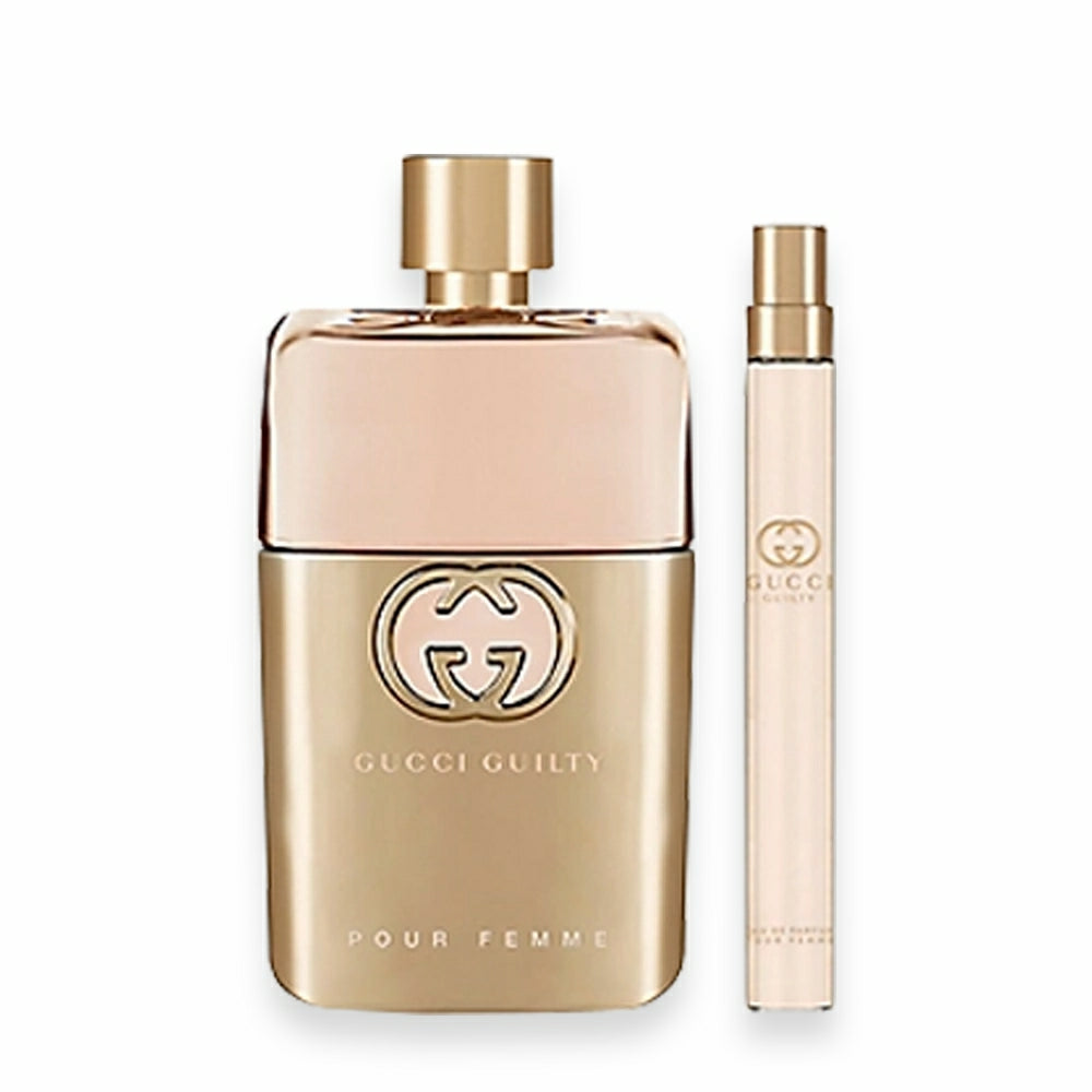 Gucci Guilty Pour Femme 3 oz. 2pc Travel Set