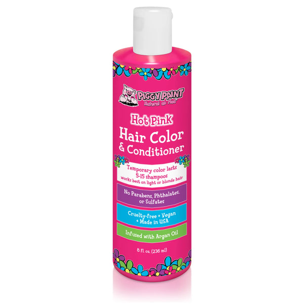 Piggy Paint Hot Pink Hair Color & Conditioner
