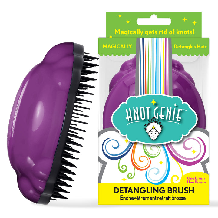 Knot Genie Detangling Brush Original Size