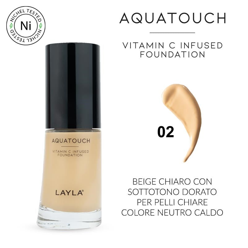 Layla Cosmetics Aquatouch Vitamin C Infused Foundation