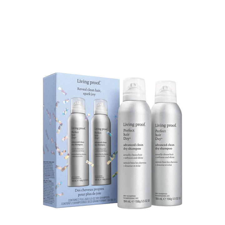 Living Proof Reveal Clean Hair Dry Shampoo Gift Set Duo